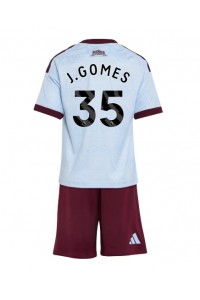 Aston Villa Joao Gomes #35 Jalkapallovaatteet Lasten Kolmas peliasu 2026-27 Lyhythihainen (+ Lyhyet housut)
